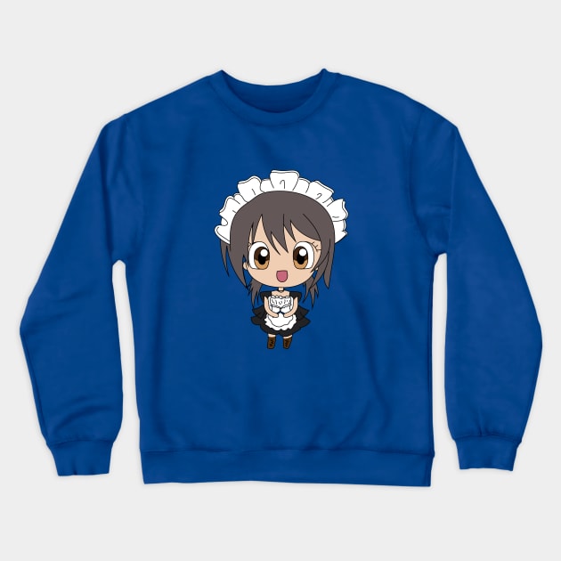 Chibi Maid Sama Crewneck Sweatshirt by chibicrayon